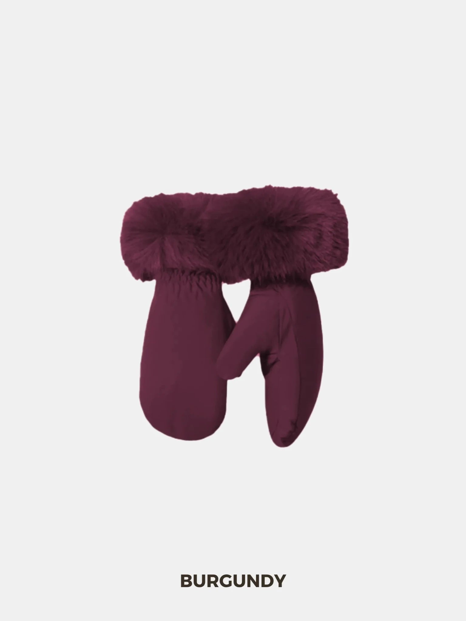 WarmCore™ Elegant Faux Fur Mittens - PUFFIT