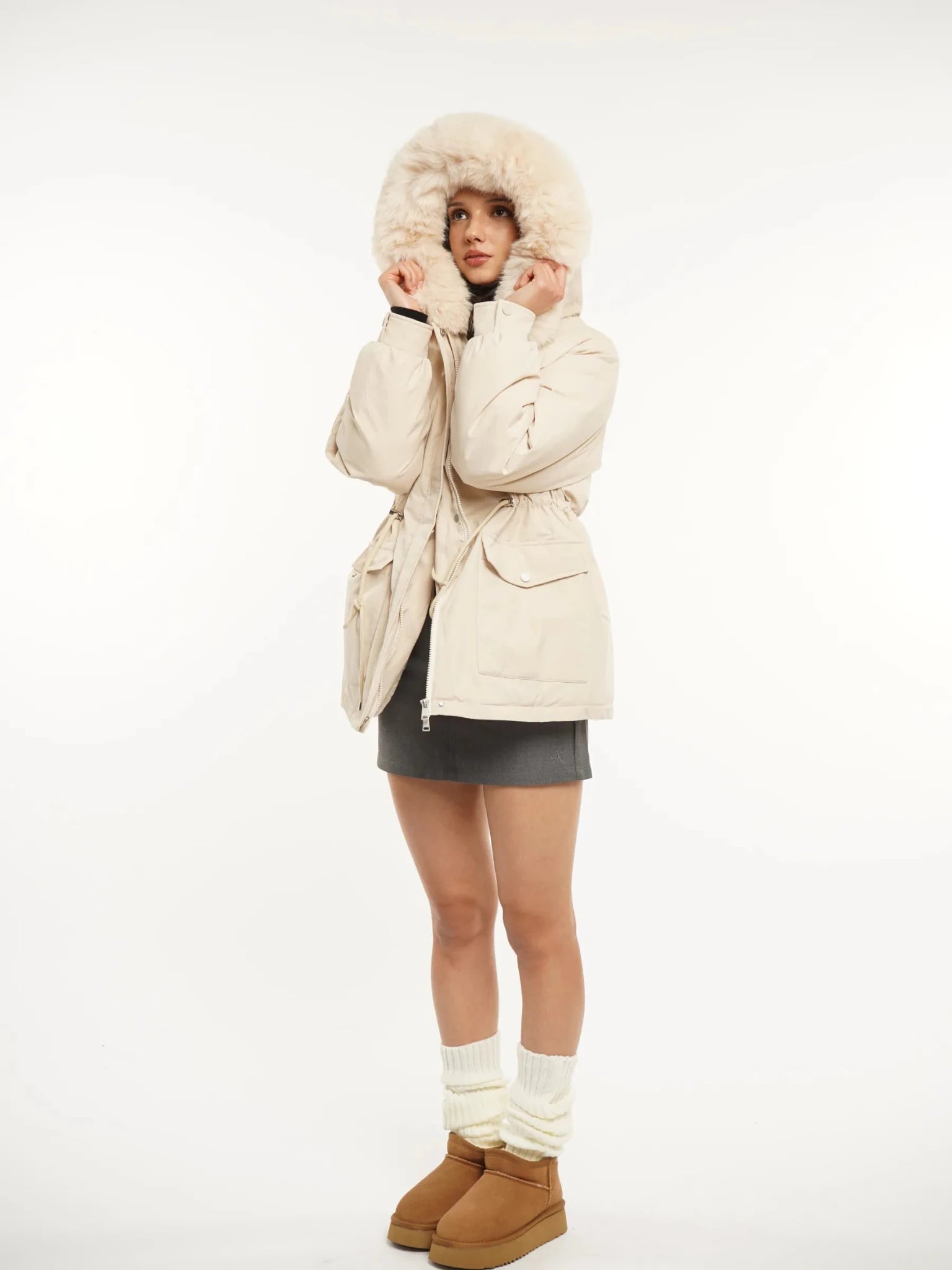 WarmCore™ Faux Fur Lined And Trim Parka - PUFFIT
