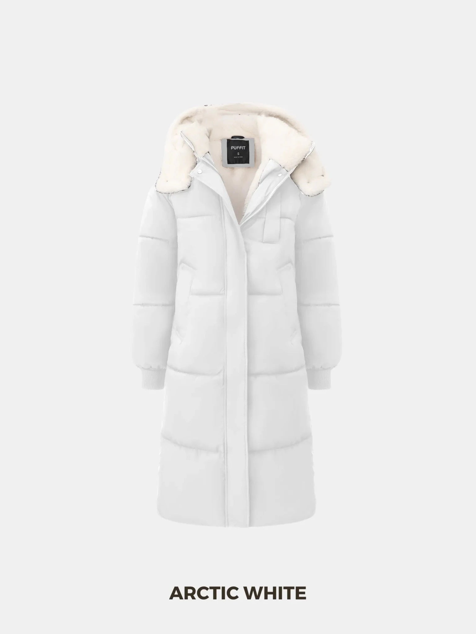 WarmCore™ Faux Fur Lined Classic Long Puffer - PUFFIT