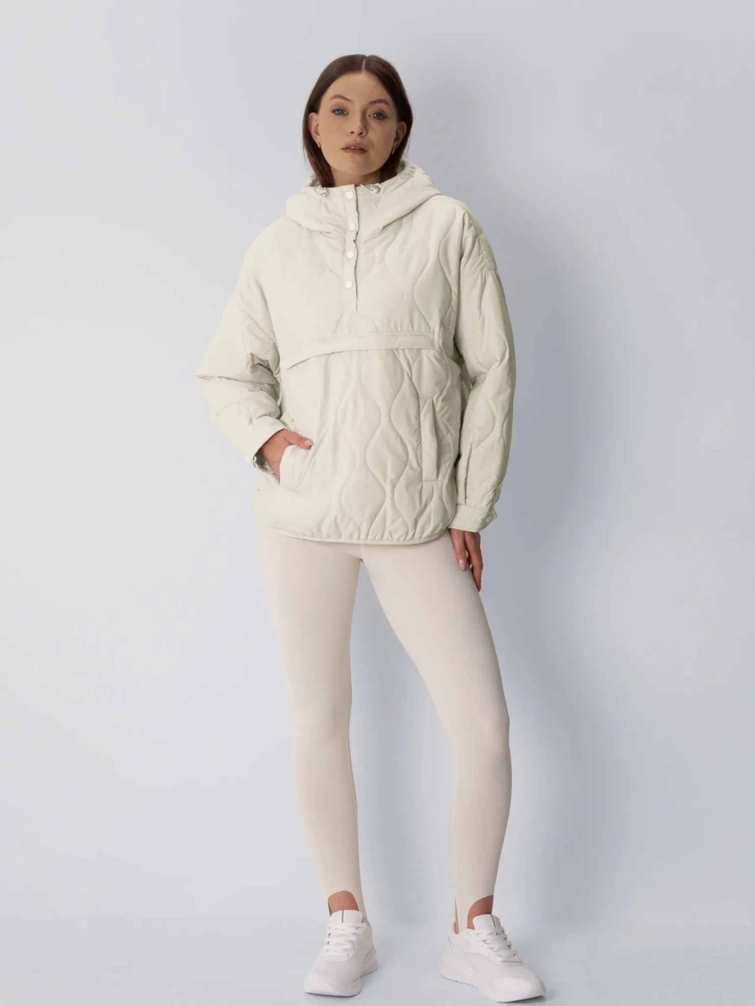 WarmCore™ Kangaroo Pocket Packable Quilted Puffer Hoodie - PUFFITCasual