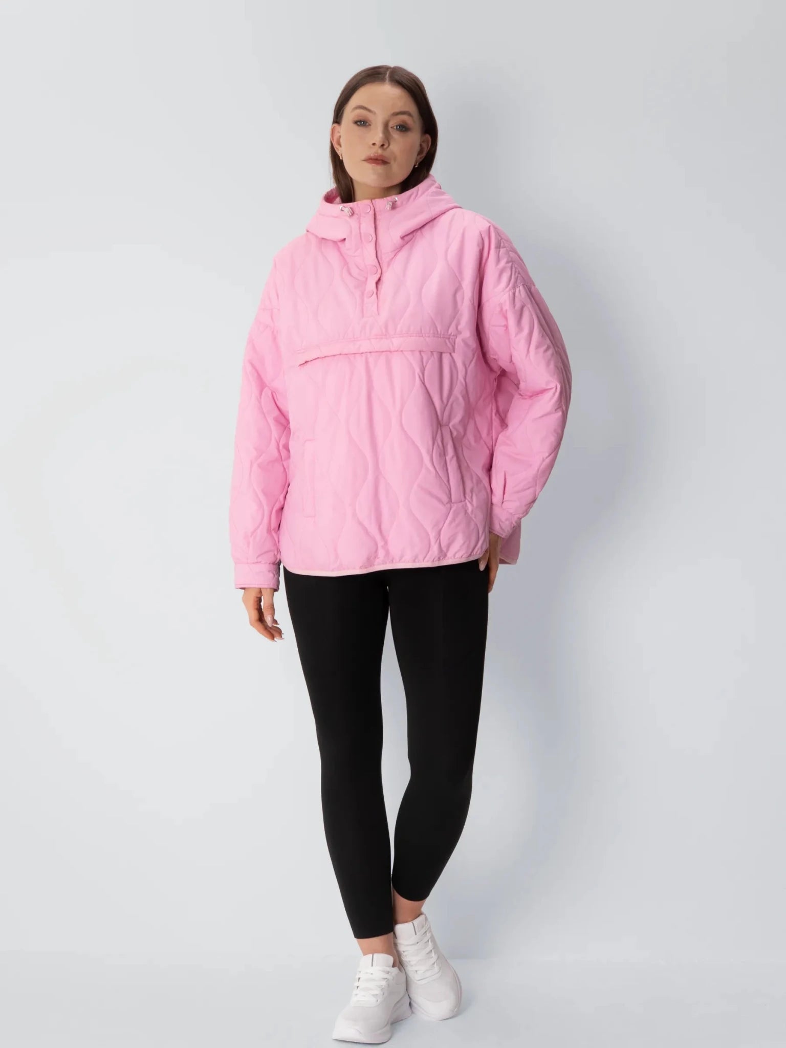 WarmCore™ Kangaroo Pocket Packable Quilted Puffer Hoodie - PUFFITCasual