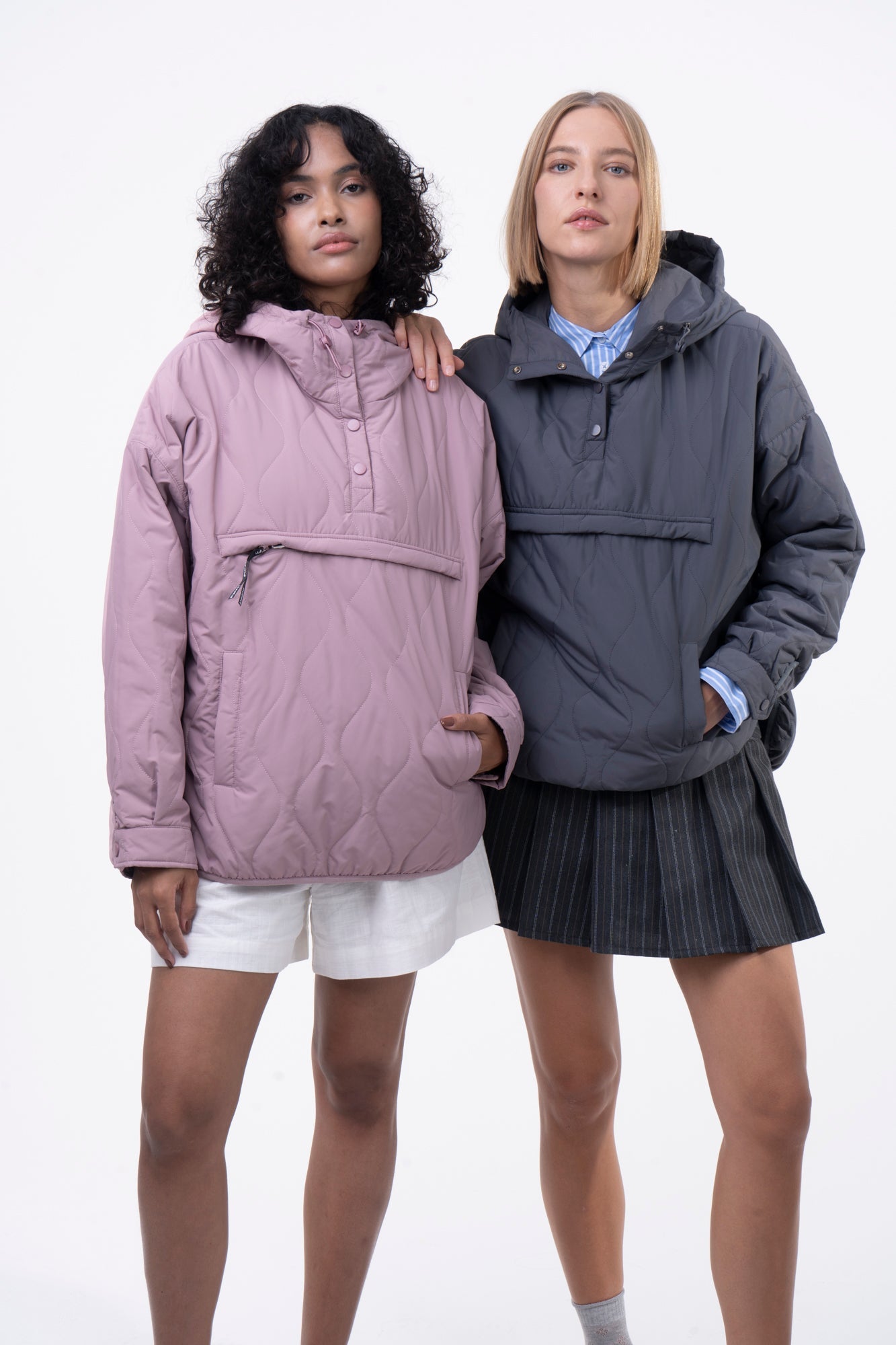 WarmCore™ Kangaroo Pocket Packable Quilted Puffer Hoodie - PUFFITCasual