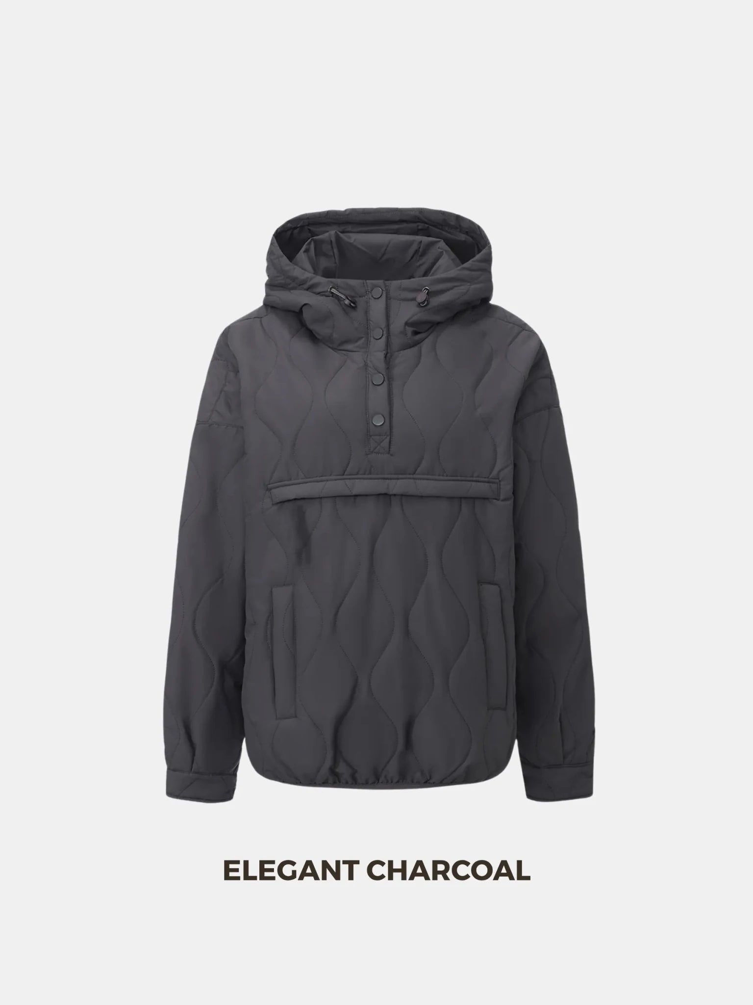 WarmCore™ Kangaroo Pocket Packable Quilted Puffer Hoodie - PUFFITCasual
