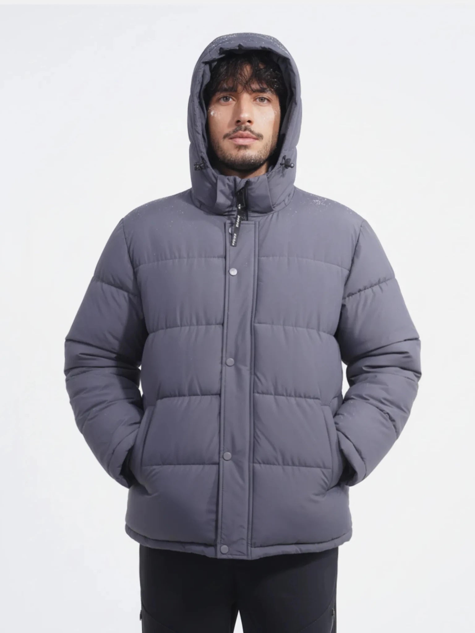 WarmCore™ Men's Detachable-Hooded Puffer Jacket - PUFFIT