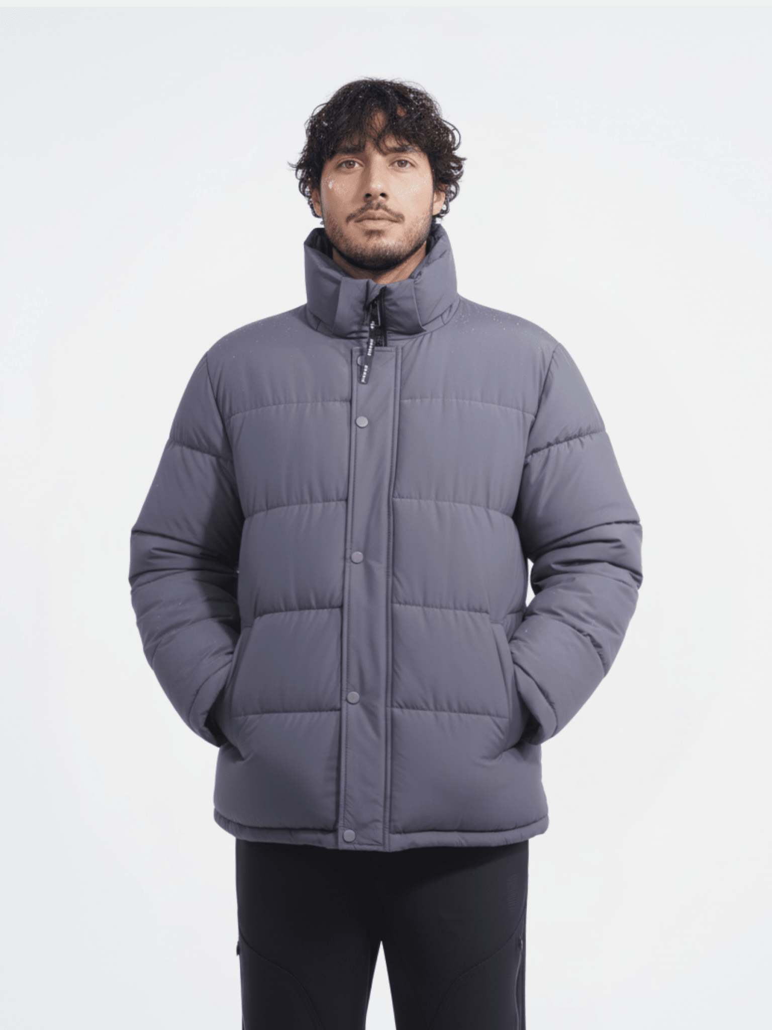 WarmCore™ Men's Detachable-Hooded Puffer Jacket - PUFFITA09