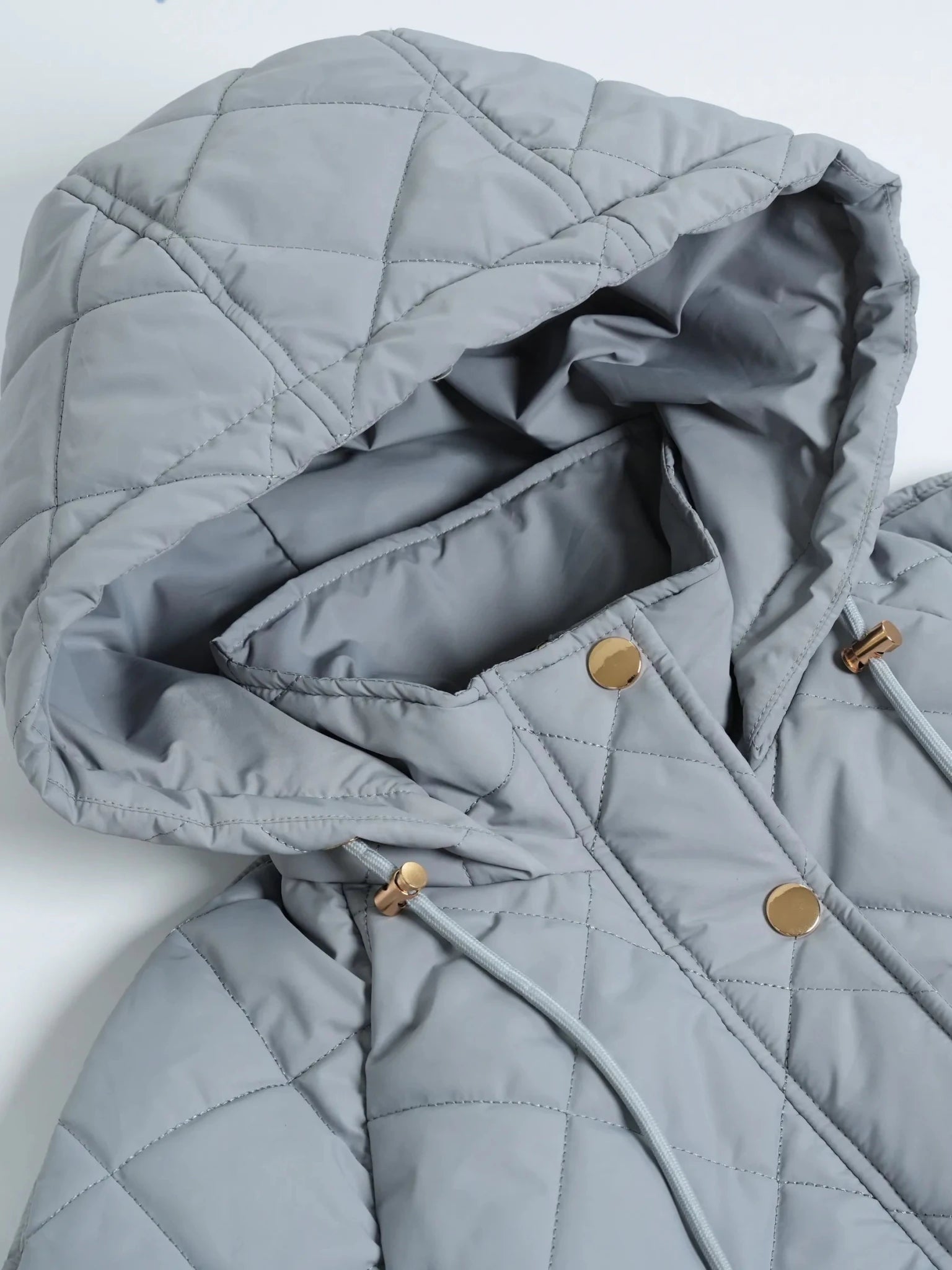 WarmCore™ Mid Length Diamond Quilted Puffer - PUFFIT