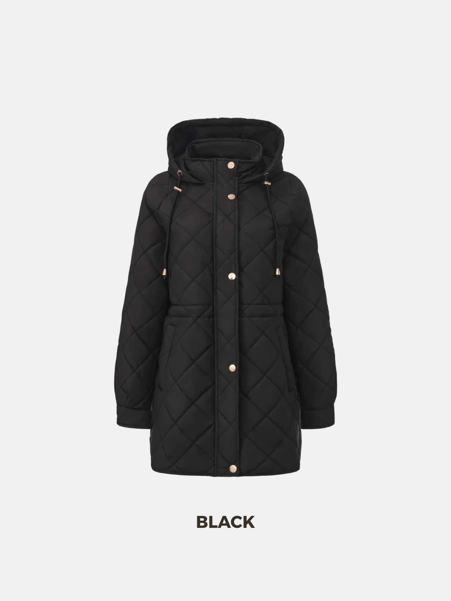 WarmCore™ Mid Length Diamond Quilted Puffer - PUFFIT