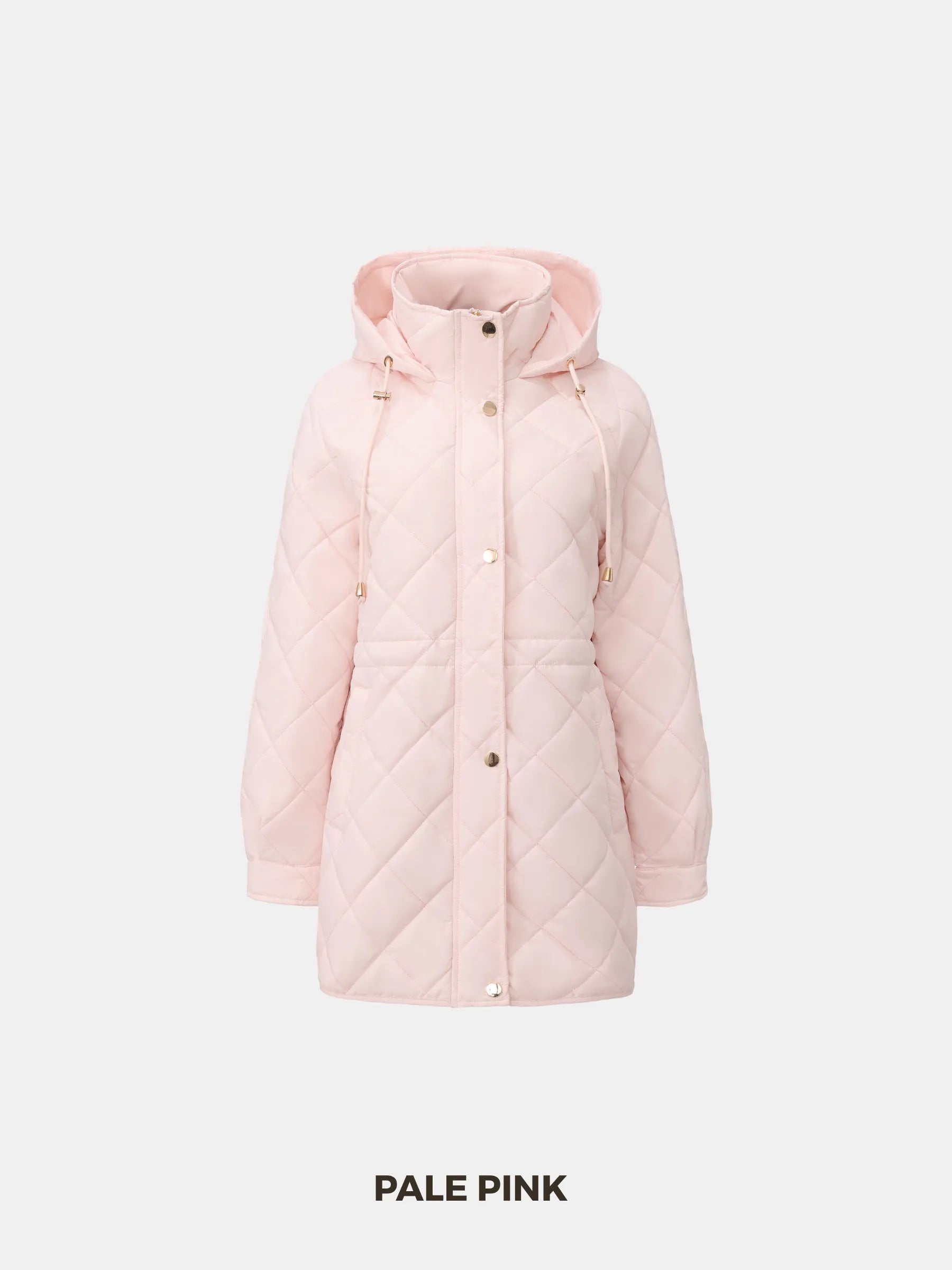 WarmCore™ Mid Length Diamond Quilted Puffer - PUFFIT