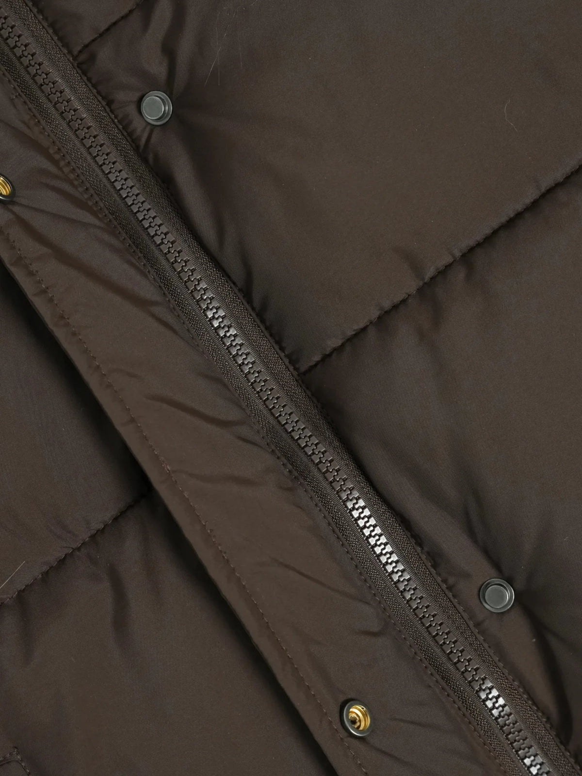 WarmCore™ Premium Elegant Detachable Faux Fur Collar Puffer With Belt - PUFFIT