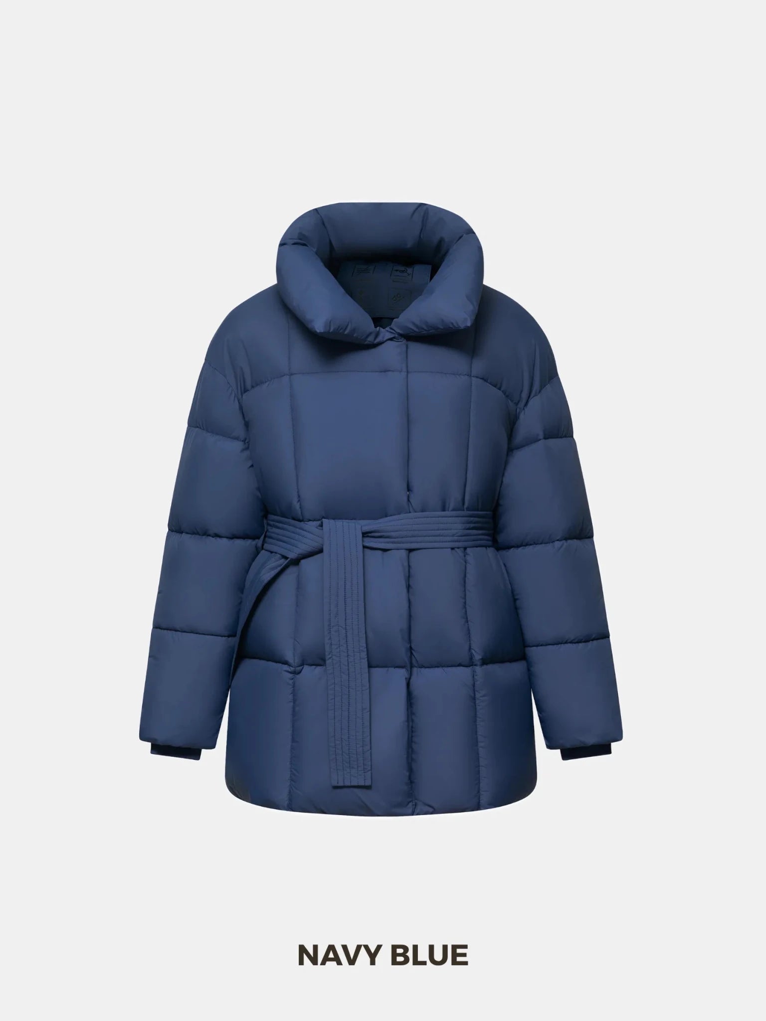 WarmCore™ Premium Mid Length Belted Puffer Jacket Women Casual Coat - PUFFIT