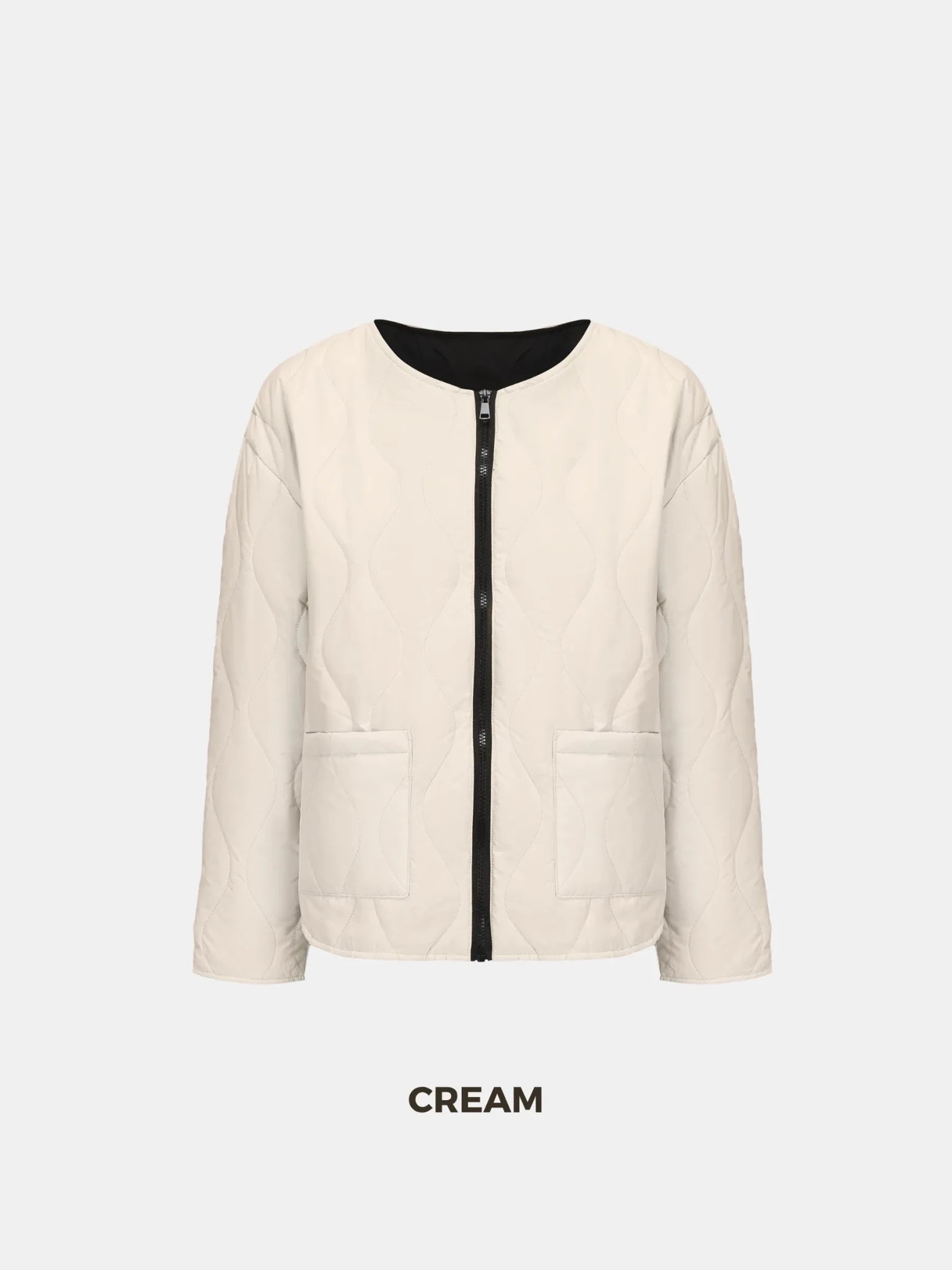 WarmCore™ Round Neck Quilted Puffer Jacket - PUFFIT