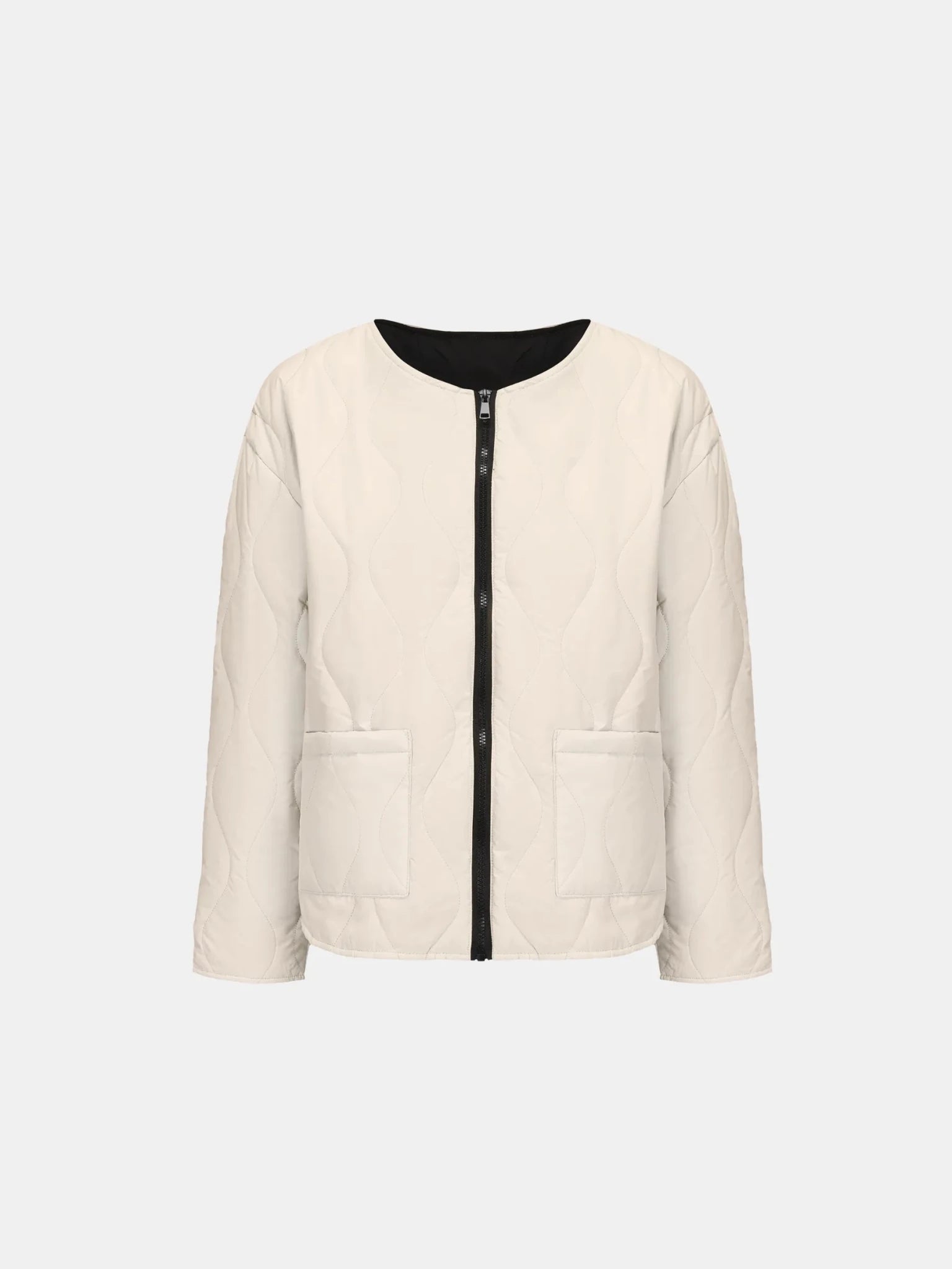 WarmCore™ Round Neck Quilted Puffer Jacket - PUFFIT
