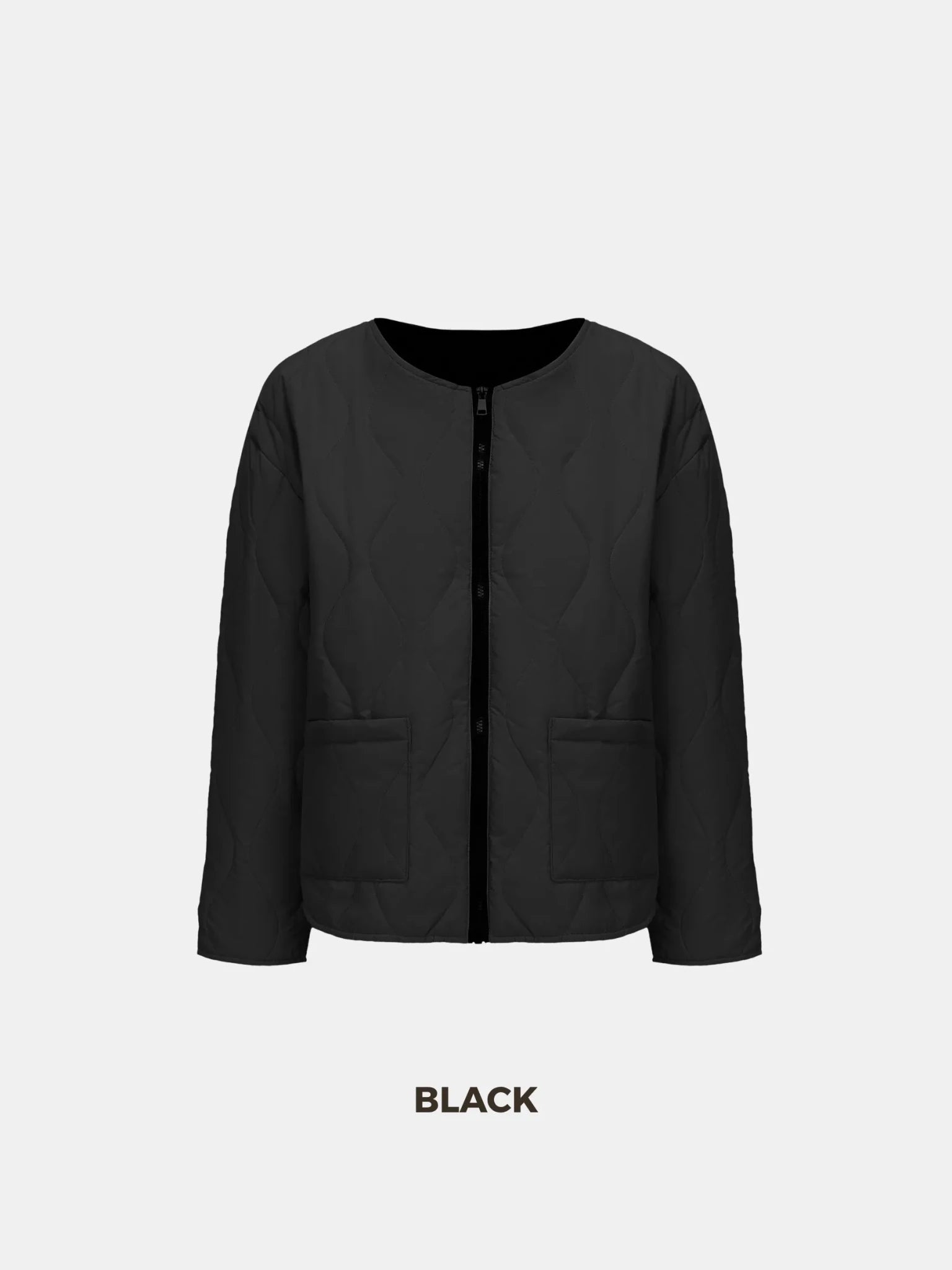 WarmCore™ Round Neck Quilted Puffer Jacket - PUFFIT