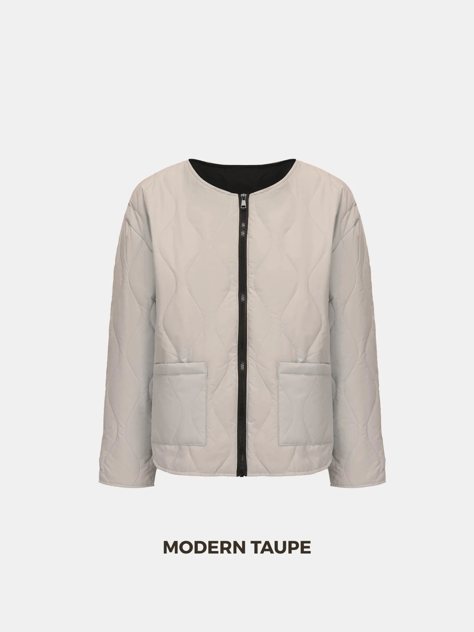 WarmCore™ Round Neck Quilted Puffer Jacket - PUFFIT