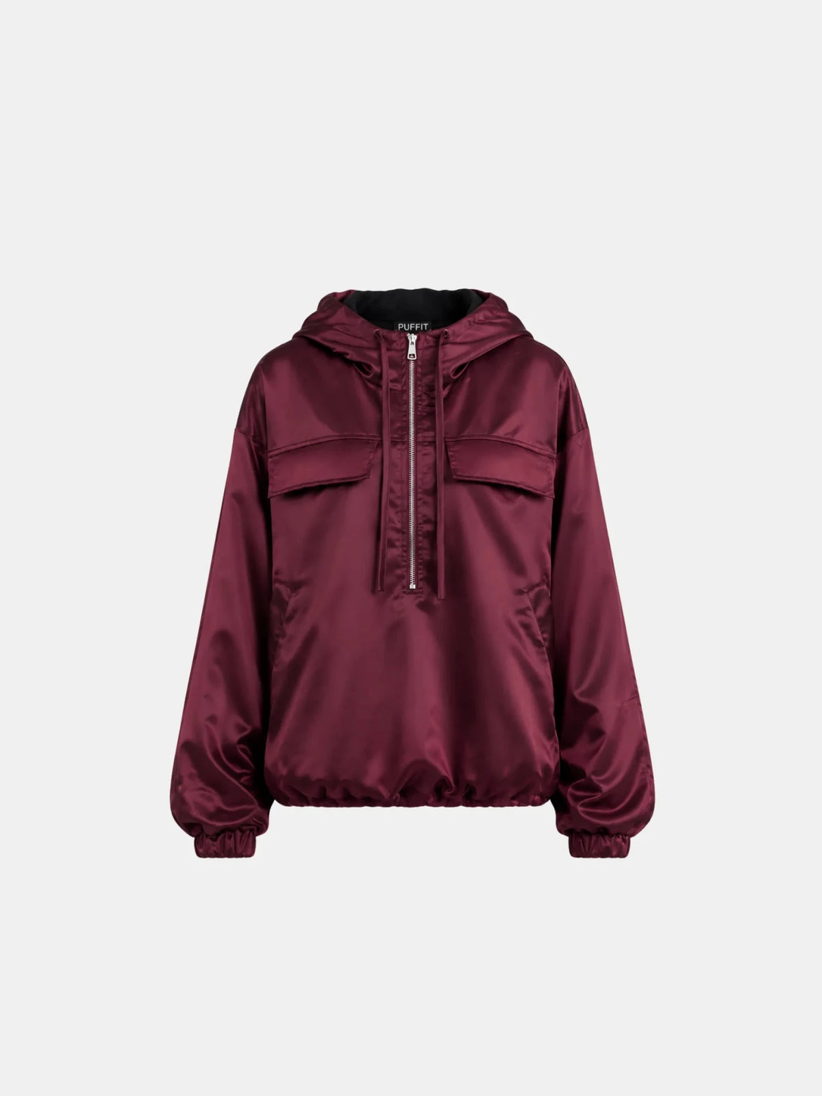 WarmCore™ Shiny Oversized Padded Hoodie - PUFFIT