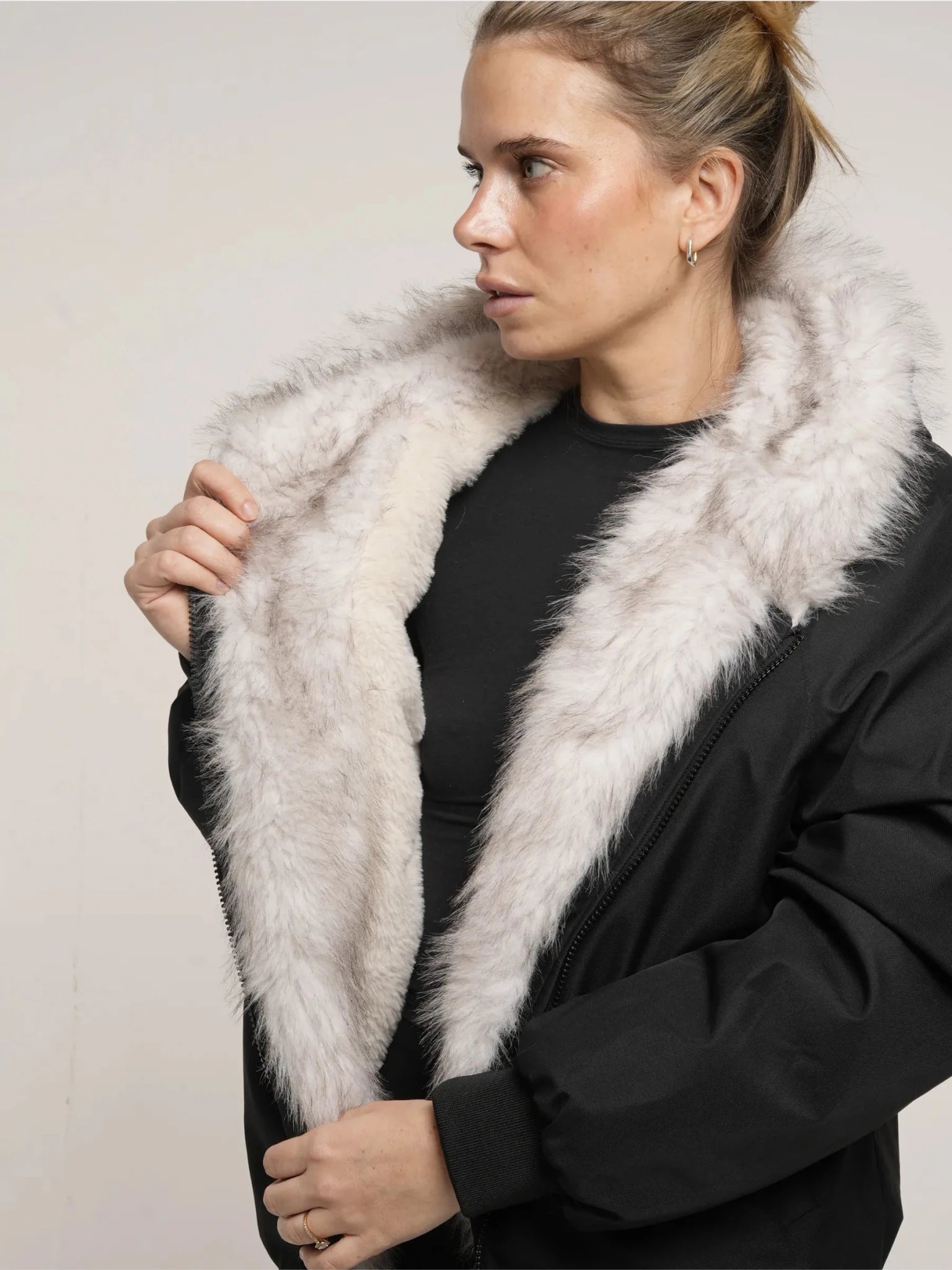 WarmCore™ STM-TEX Faux Fur Lined Waterproof Bomber Parka - PUFFIT