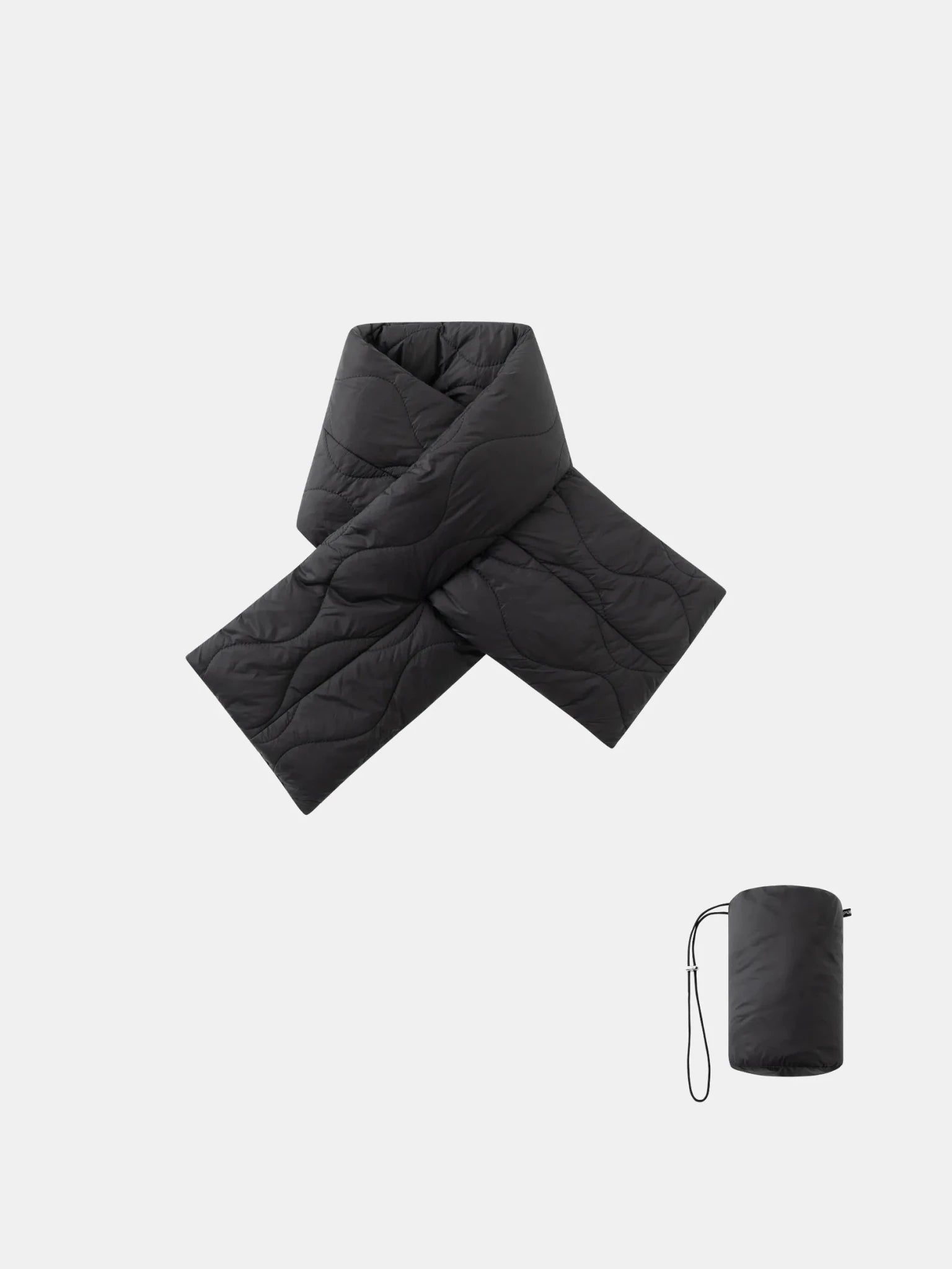 WarmCore Quilted Puffer Scarf for Women | PUFFIT