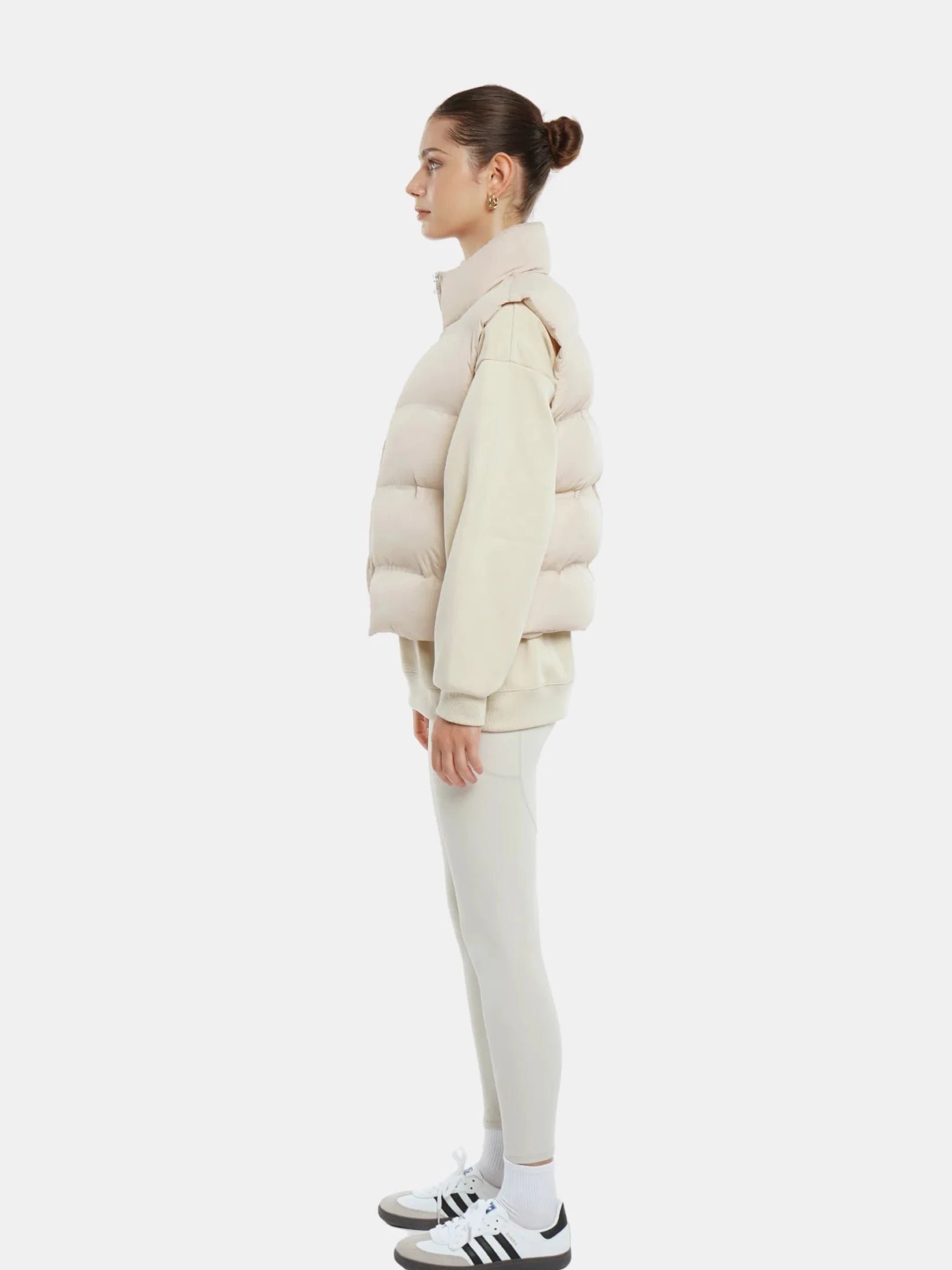 WarmCore™ Taped Seams Funnel Neck Puffer Gilet - PUFFIT