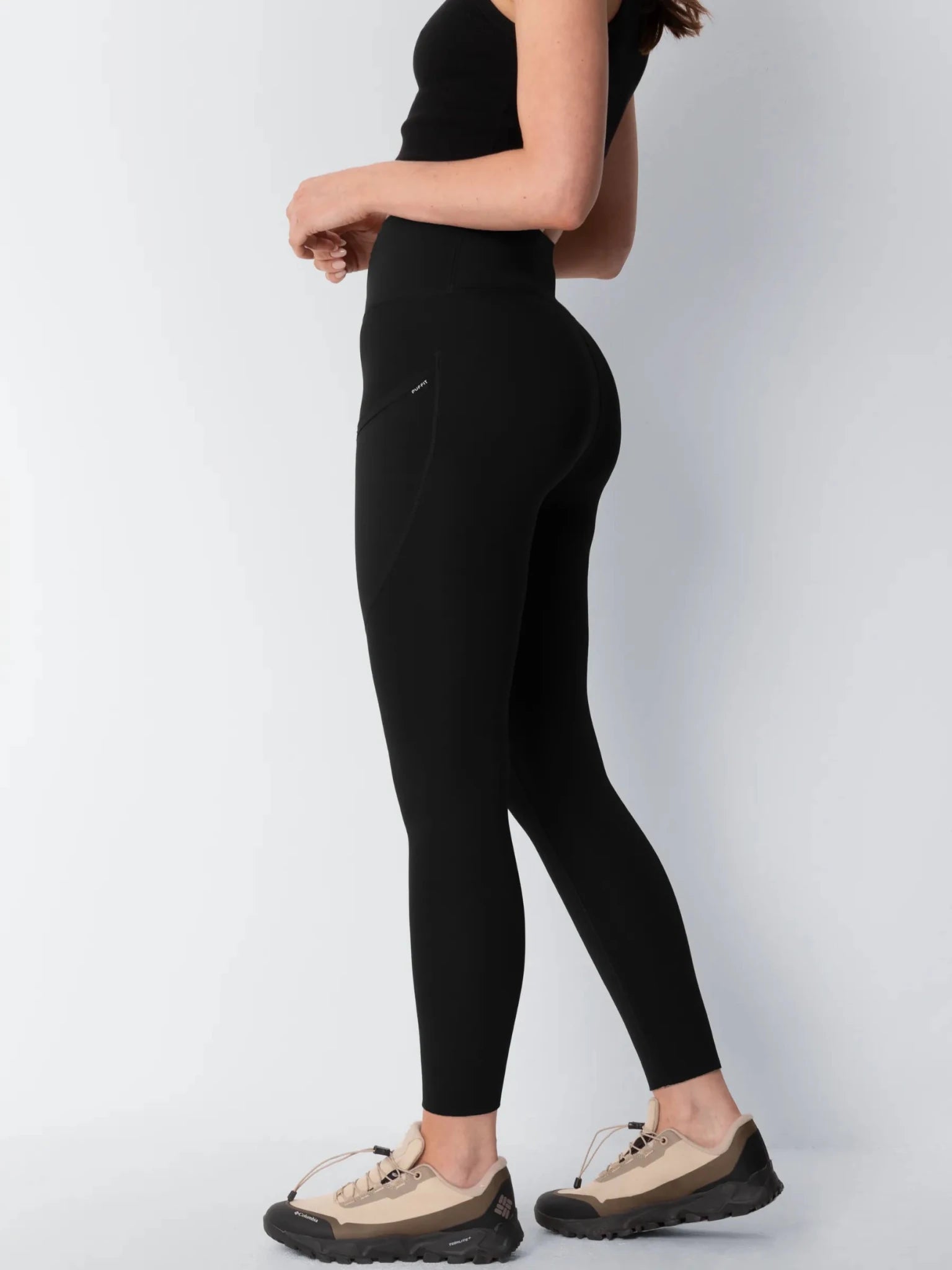 WarmCore™ Thermal Dot Fleece Winter Super Stretch Shaping Legging - PUFFIT